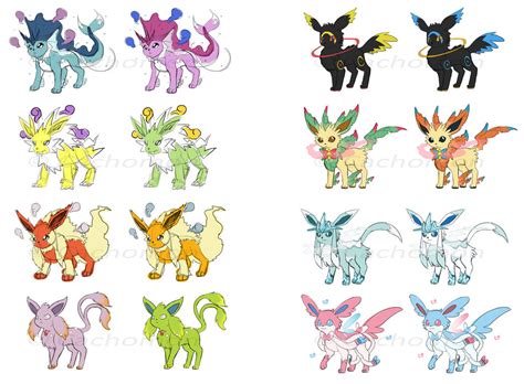 eevee evolutions mega